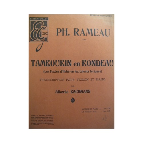 Rameau tambourin en - ph.,