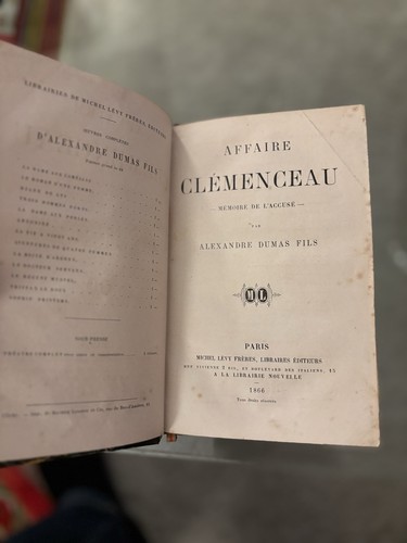Dumas fils affaire - -,
