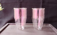 Lot De Deux Grands Verres Double Paroi " Melior" 40 CL Thé/ Café