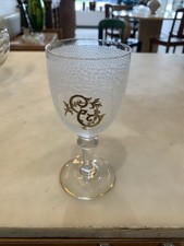 Ancien Verre Cristal Taillé