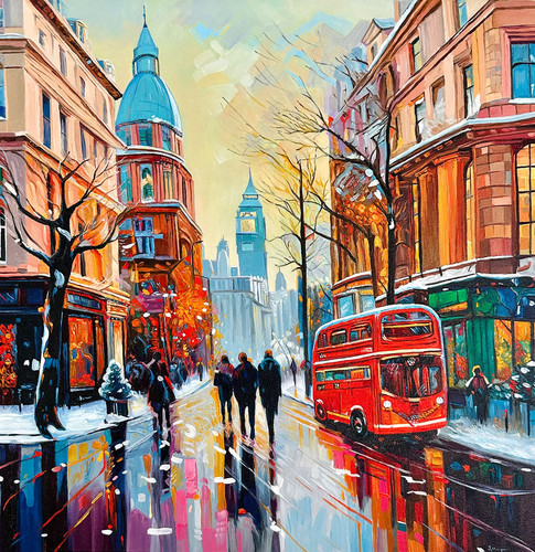 Tableau encadré peinture - , à