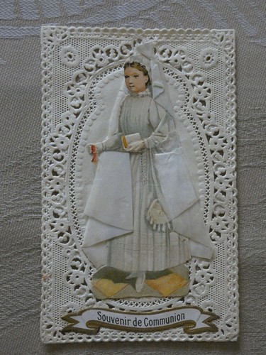 Image pieuse canivet - , dentelle