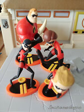 Lot Figurine Les indestructibles Jakks Disney Pixar rare figure incredible