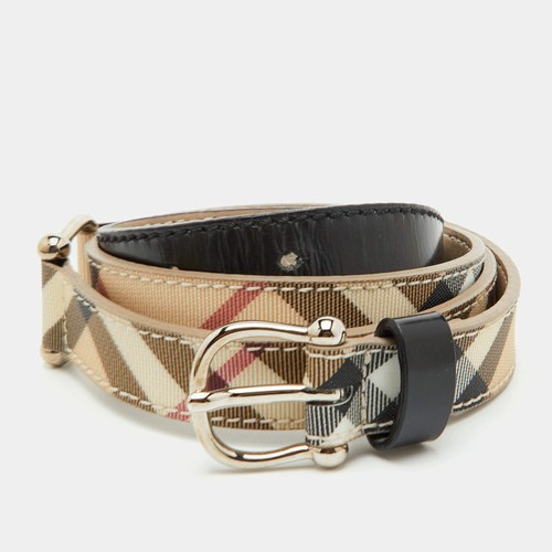 Ceinture burberry boucle - 80,