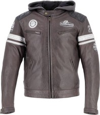 Veste en cuir de moto Helstons