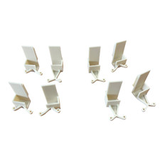 Lot 8 guides portes de placard coulissant rails Form/Optimum Fabriquer en france