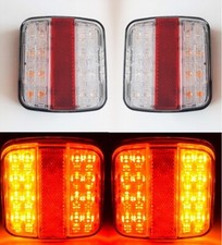 4X Feux Arrière À LED 12/24V Indicateur Feu De Stop Remorque Tracteur SUV Camion
