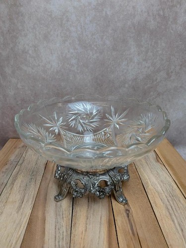 Coupe vintage verre taillé - vintage, en