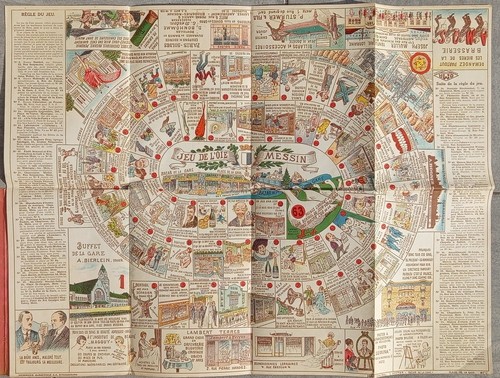 Jeu oie messin 1900 metz - messin,
