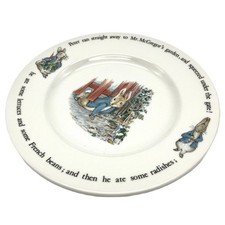 Assiette porcelaine WEDGWOOD série g Peter Rabbit 20 cm du Japon