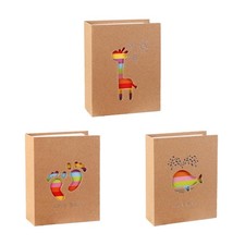 Album photo 200 feuilles DIY Scrapbook Album mémoire pour journal Voyage