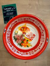 Grande bassine émaillée décor lanterne chinoise Goldfish D35.5cm