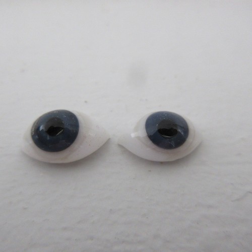 Paire yeux fixes verre - d'yeux, en