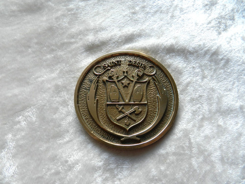 Médaille bronze saint - bronze,