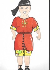 DESSIN DE MODE    AQUARELLE