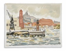 Lithographie Yves Brayer –