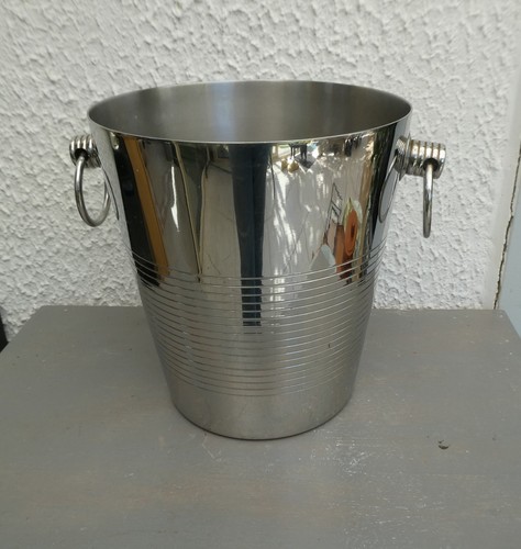 Seau champagne inox 18 10 - a,