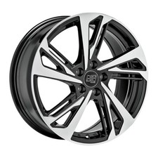 JANTES ROUES MSW MSW 60 POUR FORD PUMA 7X17 5X108 GLOSS BLACK FULL POLISHED CNI