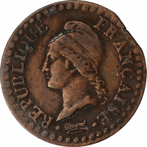 France centime dupré an - france,, 1