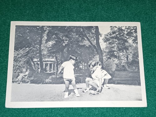 Cpa jeux enfants dans les - cpa,
