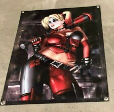 Harley Quinn Tela Poster Striscione Mazza da Baseball Suicide Squad Film Figura