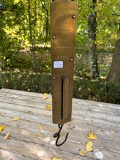 Ancien pèse bagage en laiton. 1939