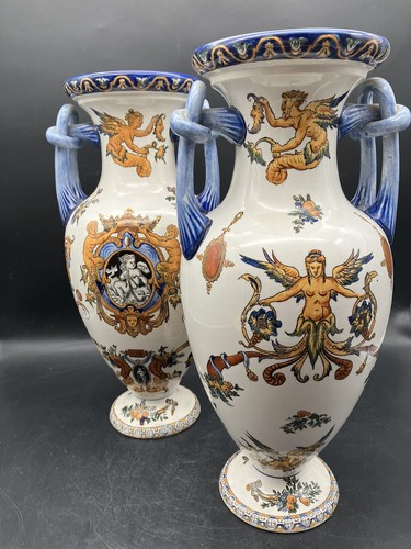 Gien paire vases forme - vases,
