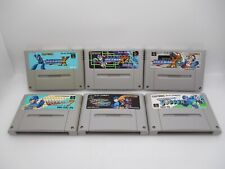 SFC ROCKMAN 7 X X2 X3 ROCKMAN'S SOCCER Forte NTSC-J 6 Jeux MEGAMAN SNES Japon