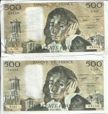 France 500 francs 1981 - france,