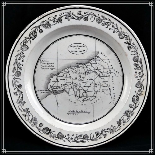 Assiette faience fine de - faience,