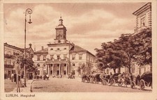 Carte postale Lublin Magistrat