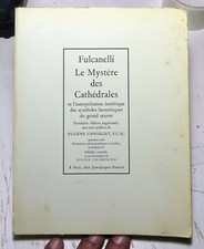 SPIRITISME/MYSTERE DES CATHEDRALES/FULCANELLI/ED PAUVERT/1979