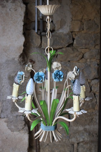 Lustre vintage tôle - vintage, en