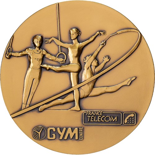 France médaille gym - gym, centre