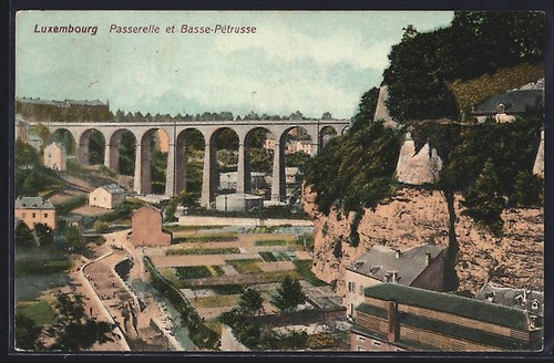 Cpa luxembourg passerelle - cpa,