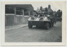 Libération. Véhicule léger blindé M8. A situer.