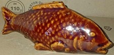 ANCIENNE TIRELIRE à CASSER en forme de poisson céramique