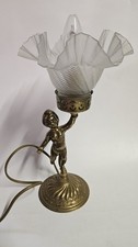 LAMPE CHERUBIN STYLE ANTIQUE