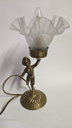 Lampe cherubin style - lampe, antique