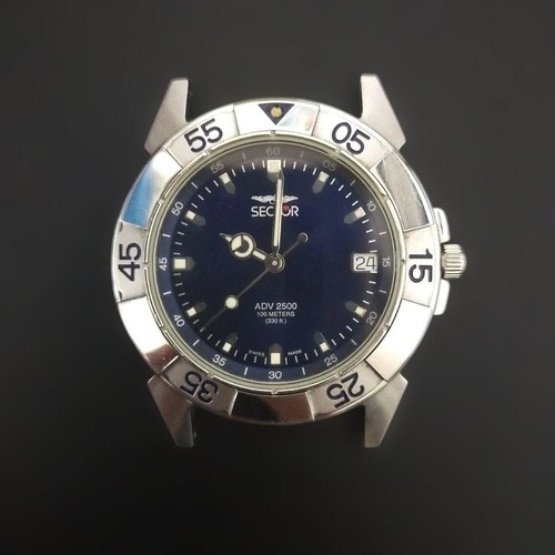 Sector adv2500 blue - blue, dial