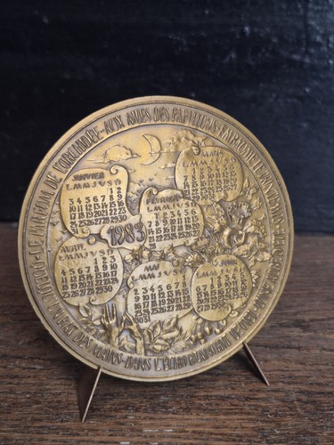 Médaille ancienne bronze - médaille,
