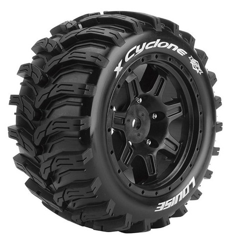 Pneus cyclone jantes noir - x-cyclone, +