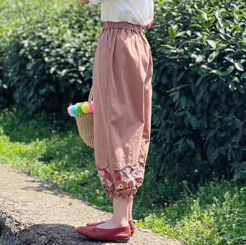 Panty pantalon large bouffant