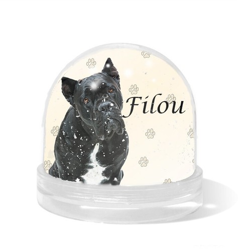 Boule neige personnalisée - boule,