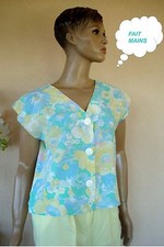 CHEMISIER VESTE FLEURIE M