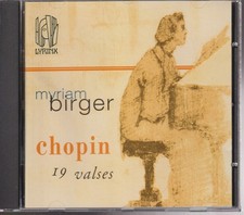 Chopin - 19 valses  - Album CD