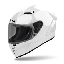 Casque De Moto Intégral ECE 22.06 Protection De Motard Blanc Brillant