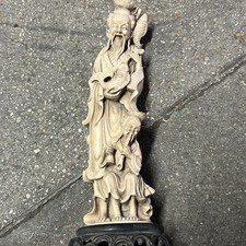 STATUETTE FIGURINE pêcheur