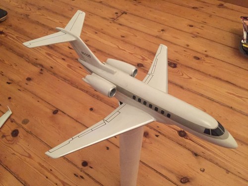 Netjets display model aircraft - netjets,