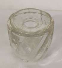 ANCIEN ENCRIER EN CRISTAL -